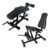 Kit Cadeira Extensora E Mesa Flexora Deitada Academia Treino