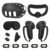 Kit Capa Proteção Silicone Para Meta Quest 3 Acessórios Vr Capa Para Headset E Protetor De Controle Anti-risco Anti-colisão Lavável Realidade Virtual Rv Capa Silicone Para Meta Quest 3