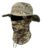 Kit Chapéu Boonie Balaclava Uv Dobrável Pesca Moto Camping