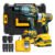 Kit Chave De Impacto A Bateria 60v 3/4 E 1/2 Pol K Nakasaki Azul-aço 127/220v 50hz / 60hz