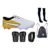 Kit Chuteira Campo Impactor + Meião Bolsa Caneleira Relógio