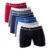 Kit Com 5 Cuecas Boxer Masculina Microfibra Original