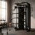 Kit Completo Academia Fitness Profissional 4 Peças Preto