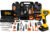 Kit de Ferramentas 169 Peças com Parafusadeira 12V The Black Tools Oferta