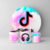 Kit Decoração Painel Redondo + Trio De Cilindros Tema Menina