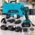 Kit Ferramentas 5 Em 1 Brushless 48v 2 Baterias Maleta