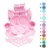 Kit Festa Descartável 150 Peças Coloridas – Copo Prato Garfo