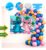 Kit Festa Stitch Decoração com Painel e 100 Balões Oferta