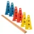 Kit Funcional 10 Cones Furados C/ Barreira Agilidade Treino Cor Cor Mista