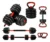 Kit Halter 6 Em 1 Ahead Sports Musculação 20kg Ajustável Melhor Preço