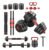 Kit Halteres Anilhas Ajustável 40kg Kettlebell Barbell