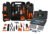 Kit Jogo De Ferramentas Completo C/ Soquetes E Chaves Tbt12940k The Black Tools Preto