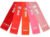 Kit Mini Band Faixa Elastica Com 5 Intensidades – Odin Fit [vermelho, Laranja, Coral, Rosa, Rosa-claro]