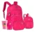 Kit Mochila Estojo Lancheira Rebecca Bonbon RB27001 | Frete Grátis