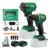 Kit Parafusadeira Furadeira+chave De Impacto Brushless Ryoku