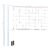Kit Poste De Voleibol Com Catraca O Par + Rede Nylon