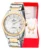 Relógio Champion Feminino Original Bicolor + Pulseira Berloques | Melhor Oferta