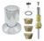 Kit Reparo Registro Pressão Chuveiro Cromado Metal
