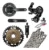 Kit Shimano 21v Megarange Pedivela Câmbios Catraca Corrente