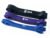 Kit Super Band 3 Intensidades Odin Fit Elasticos Power [preto, Violeta-escuro, Azul]