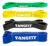 Kit Super Band 4 Intensidades Elástico Extensor Para Treino Yangfit [verde-claro, Amarelo, Preto, Azul]