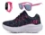 Kit Tênis Infantil Meninas Light + Óculos e Relógio | Frete Grátis