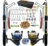 Kit Vara de Pesca Telescópica Summer 1,70m Fibra Vidro 2 Molinetes
