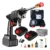 Lavadora Lava Jato Portátil Pressão 2 Baterias + Maleta Preto 127/220v 50 Hz X 60 Hz