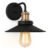 Luminária Arandela Industrial Vintage Tony Iluminação E27 Retro Parede Preto/cobre Aluminio