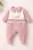 Macacão Bebe Menina Luxo Bordado Zoe Confort Gomes Baby Oferta