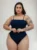 Maio Body Plus Size Biquini Feminino De Alcinha Decote Reto