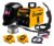 Máquina De Solda Inversora Mig 160a 3 Em 1 Tig Lift Start Com Máscara E Esquadros 12kg Amarelo 220v