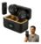 Microfone Lapela Mymotors Preto Sem Fio Tipo C
