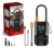 Mini Compressor Hearbuds Portátil PowerBank Digital Preto 150 PSI USB-C Original
