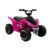 Mini Quadriciclo Elétrico Infantil Bateria 6v Marcha Frente Ré Som e Led Adventure Maxi Toys – Rosa