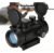 Mira Red Dot 1×40 Laser Pontaria Airsoft P/trilho 11mm