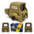 Mira Red Dot Holográfica 553 Tan Trilho 20mm A 22mm Airsoft