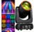 Moving Head Beam 280w Rgbw Com Prisma E Gobo Giratório Dmx