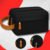 Necessaire Viagem Trabalho Organizador Masculino Feminino Impermeavel Unissex Estojo Preto Anne