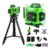 Nível Laser Verde 16 Linhas War Shark 2 Bateria+1.2m Tripé