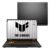 Notebook Asus Tuf Gaming F16 Fx608jhr Nvidia Rtx 5050 Intel Core I5 14a 16gb Ram 512gb Ssd Linux 16 Ips Led Fhd 165hz Rv257 Jaeger Gray