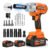 Parafusadeira Chave De Impacto 48v C/2bateria + Luz Aitoolzo Laranja 127/220v 60