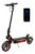 Patinete Elétrico Lambo W8 Para Adulto, 750w E 40 Km/h Com Bateria De 48v 14ah Preto