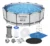 Piscina Estrutural Bestway Steel Pro Max 9150L Cinza com Melhor Preço e Frete Grátis