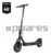 Polares Z20pro Patinete Elétrico Premium 500w Pneu Aderente Velocidade Máxima 32km/h Motorizado Até 30km De Autonomia Polares Cor Preto Slin