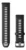 Pulseira Forerunner 965 Preto E Cinza 22mm C/ Hardware Cinza