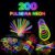 Pulseira Neon Kit 200 Kururuá Festa Balada Show Melhor Preço