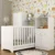 Quarto Infantil com Berço 3 Em 1 Luíza Multimóveis Branco Original