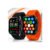 Relógio Smartwatch Ultra Sport Amoled Gps Nfc Titânio 49mm Preto Ondulada