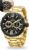 Relógio Technos Masculino Legacy Cronógrafo Aço Dourado Preto 100m
